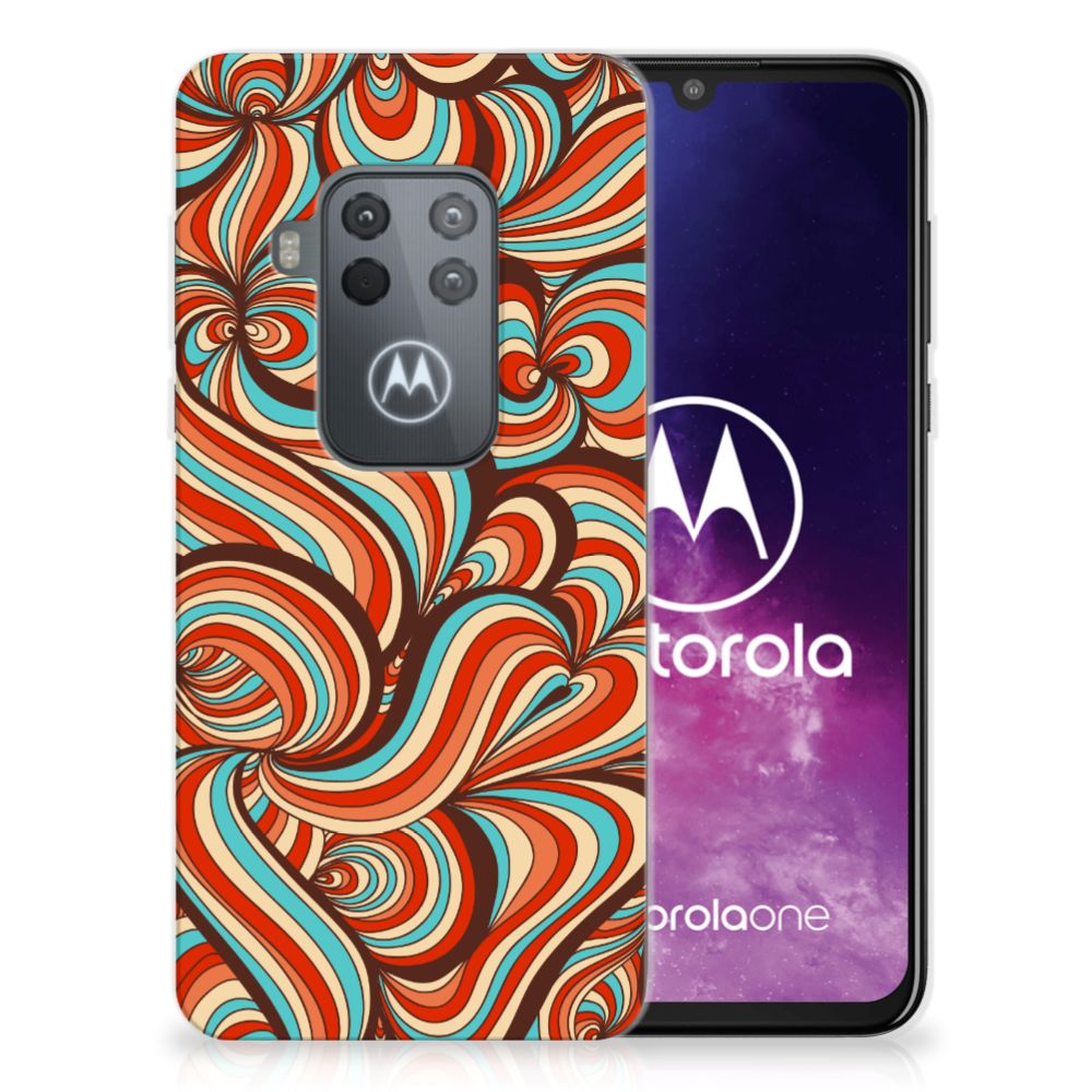 Motorola One Zoom Hoesje maken Retro