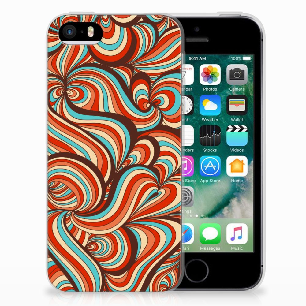 Apple iPhone SE | 5S TPU Hoesje Design Retro