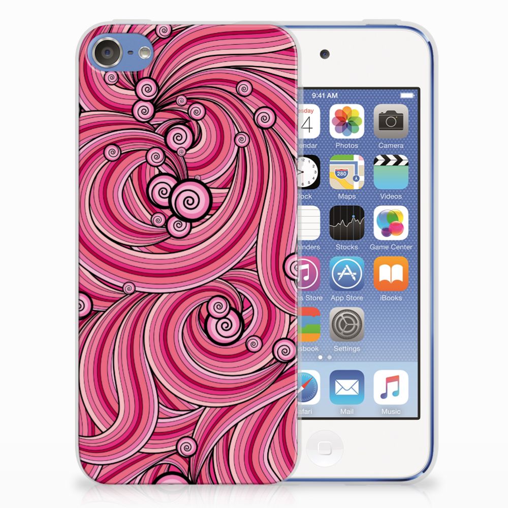 Apple iPod Touch 5 | 6 Hoesje maken Swirl Pink