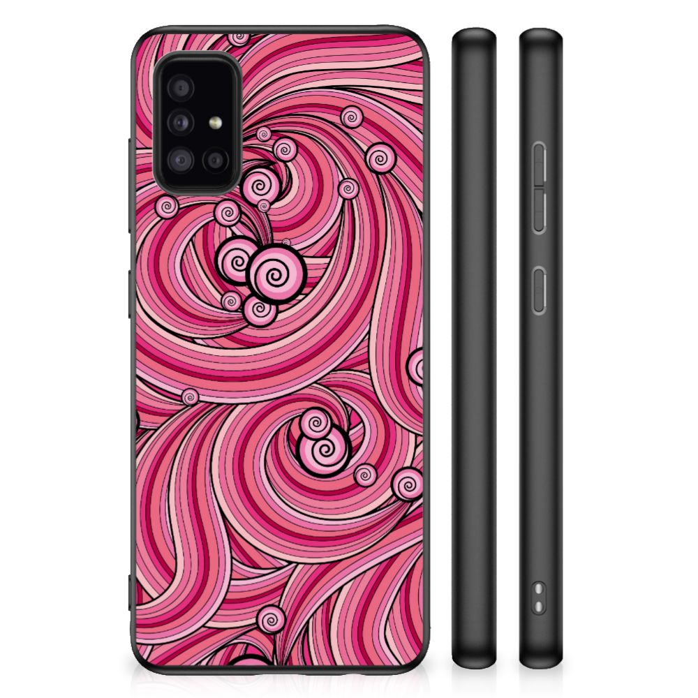 Samsung Galaxy A51 Case Swirl Pink