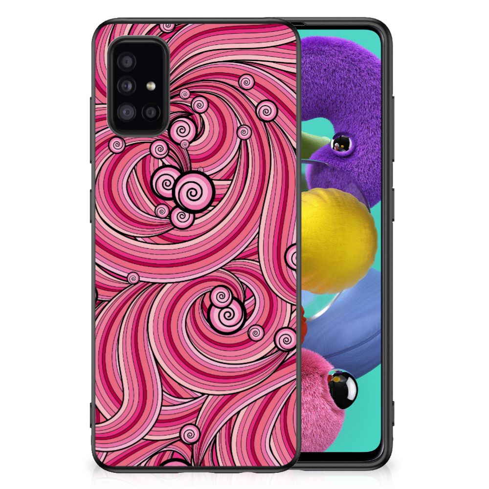 Samsung Galaxy A51 Case Swirl Pink