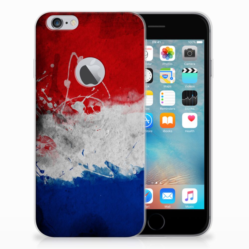 Apple iPhone 6 Plus | 6s Plus Uniek TPU Hoesje Nederlandse Vlag