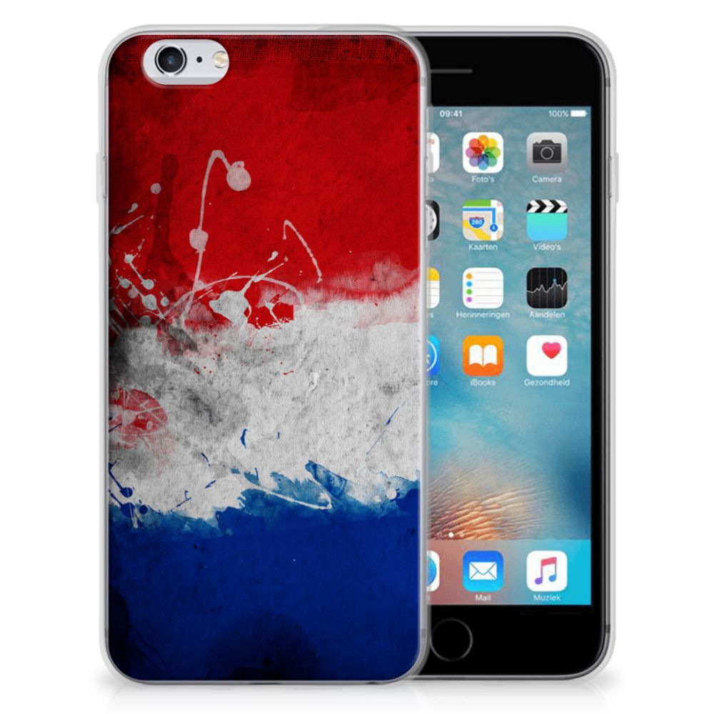 Apple iPhone 6 | 6s Uniek TPU Hoesje Nederlandse Vlag