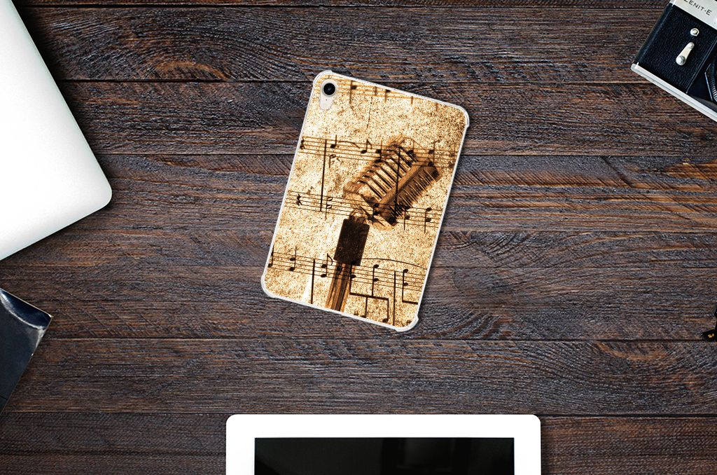 Apple iPad mini 6 (2021) Tablet Backcover met foto Bladmuziek