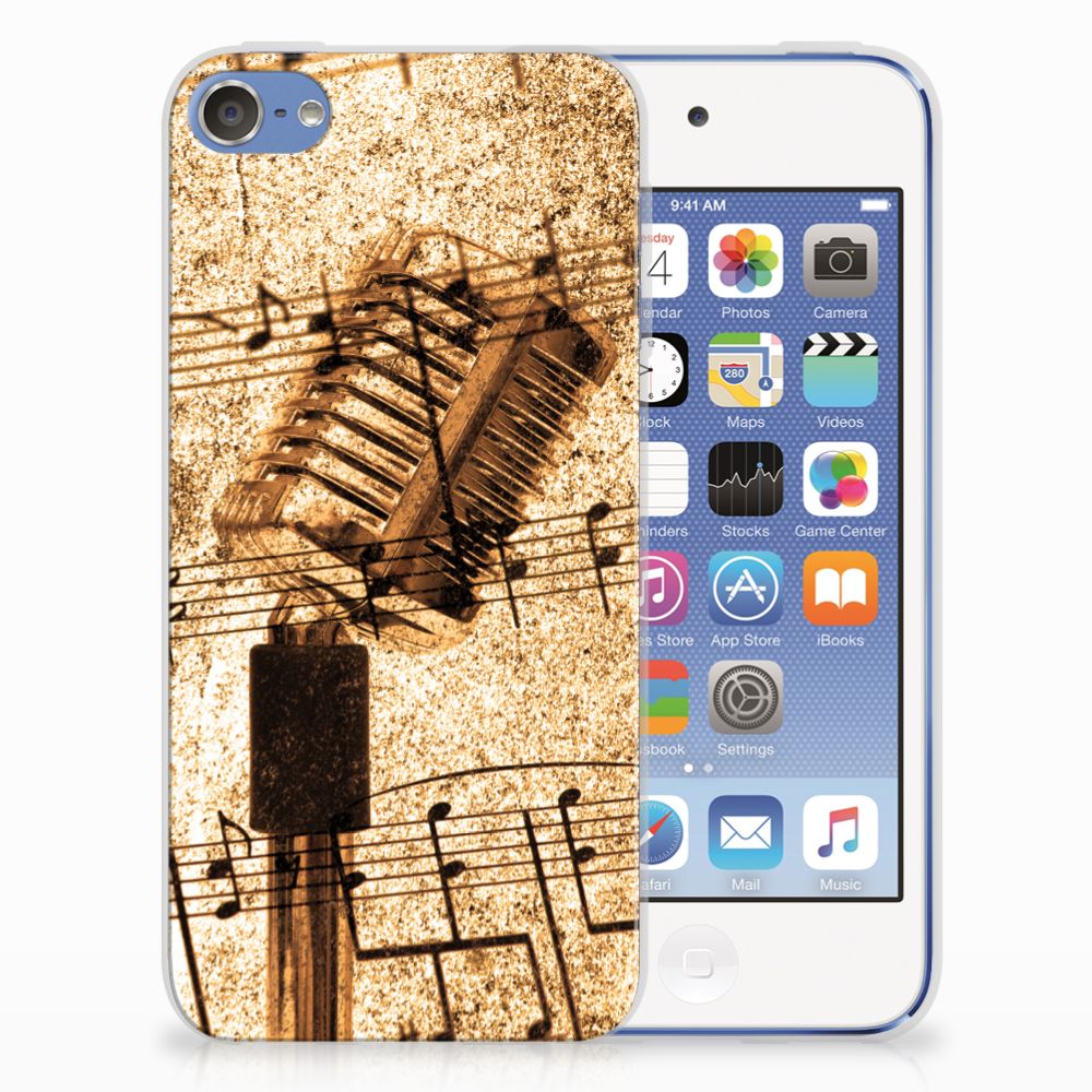 Apple iPod Touch 5 | 6 Uniek TPU Hoesje Bladmuziek