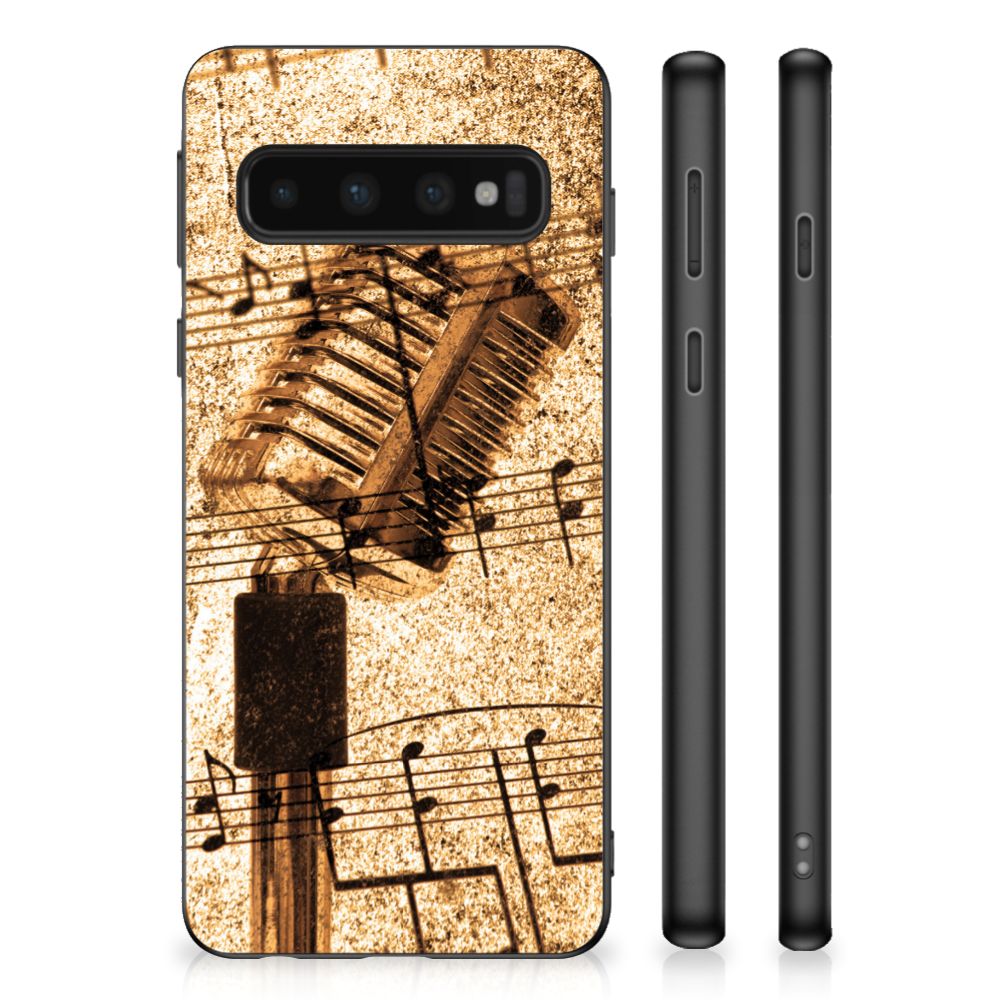 Samsung Galaxy S10 Grip Case Bladmuziek