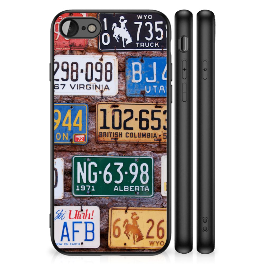 iPhone SE 2022 | SE 2020 | 7/8 Silicone Back Case Kentekenplaten