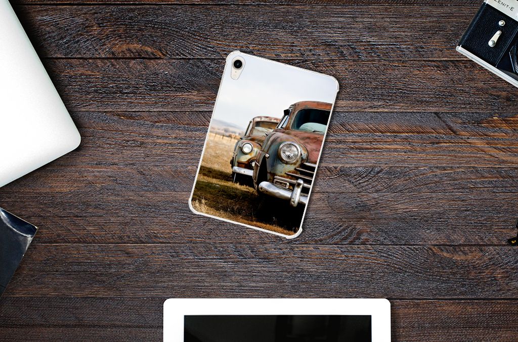 Apple iPad mini 6 (2021) Tablet Backcover met foto Vintage Auto