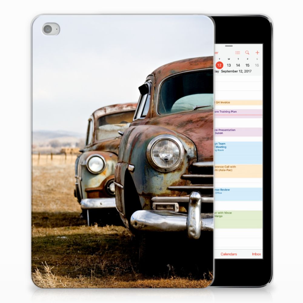 Apple iPad Mini 4 | Mini 5 (2019) Tablet Backcover met foto Vintage Auto