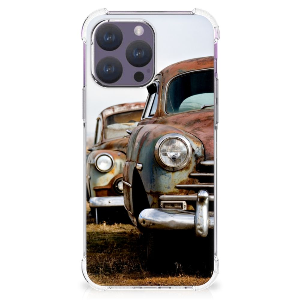 iPhone 15 Pro Max Anti-shock Hoesje met foto Vintage Auto