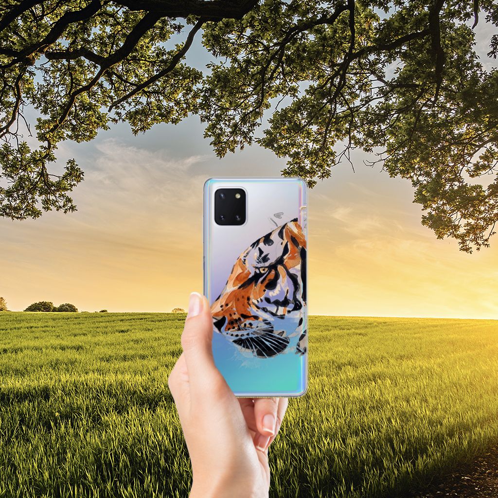 Hoesje maken Samsung Galaxy Note 10 Lite Watercolor Tiger