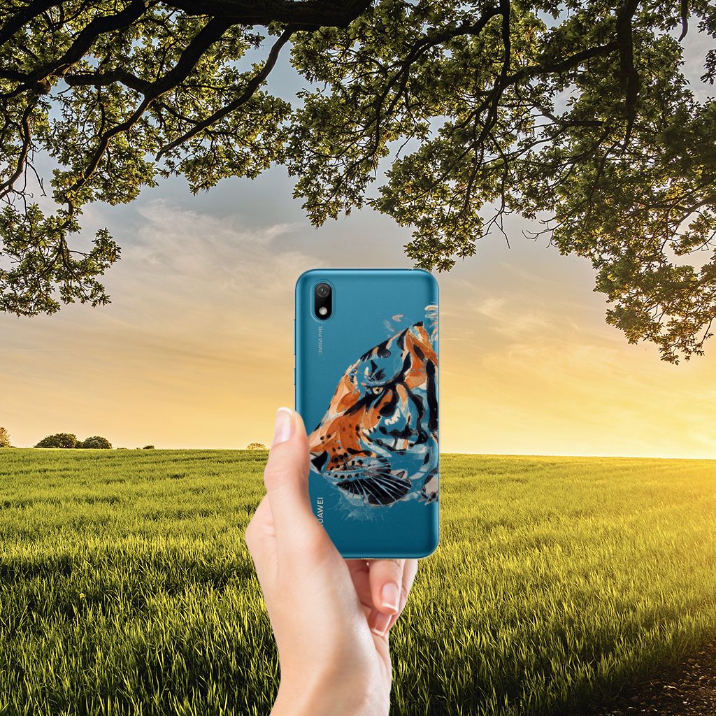 Hoesje maken Huawei Y5 (2019) Watercolor Tiger