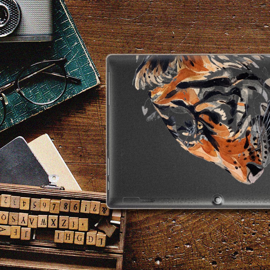 Tablethoes Lenovo Tab 10 | Tab 2 A10-30 Watercolor Tiger