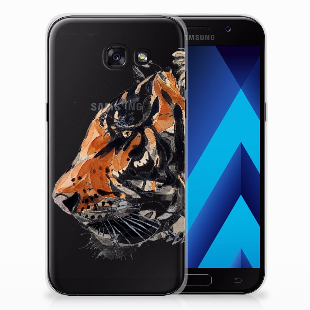 Hoesje maken Samsung Galaxy A5 2017 Watercolor Tiger