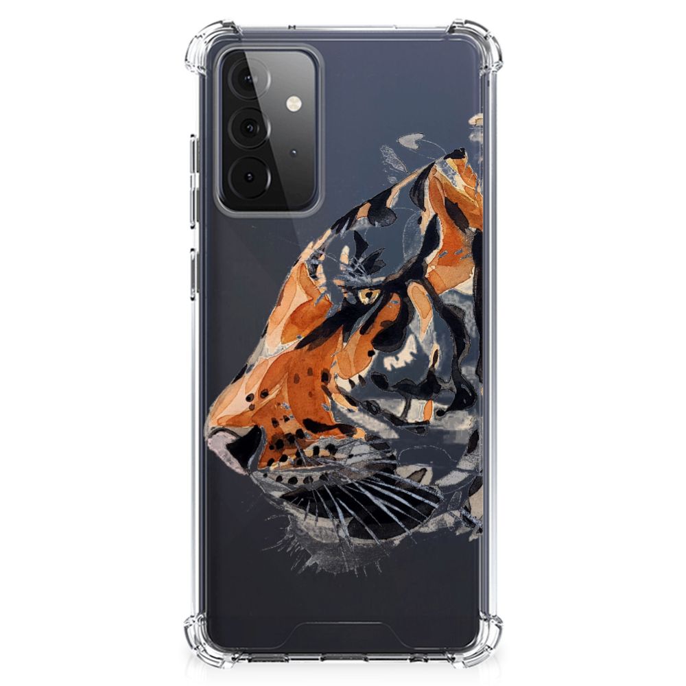 Back Cover Samsung Galaxy A72 4G/5G Watercolor Tiger