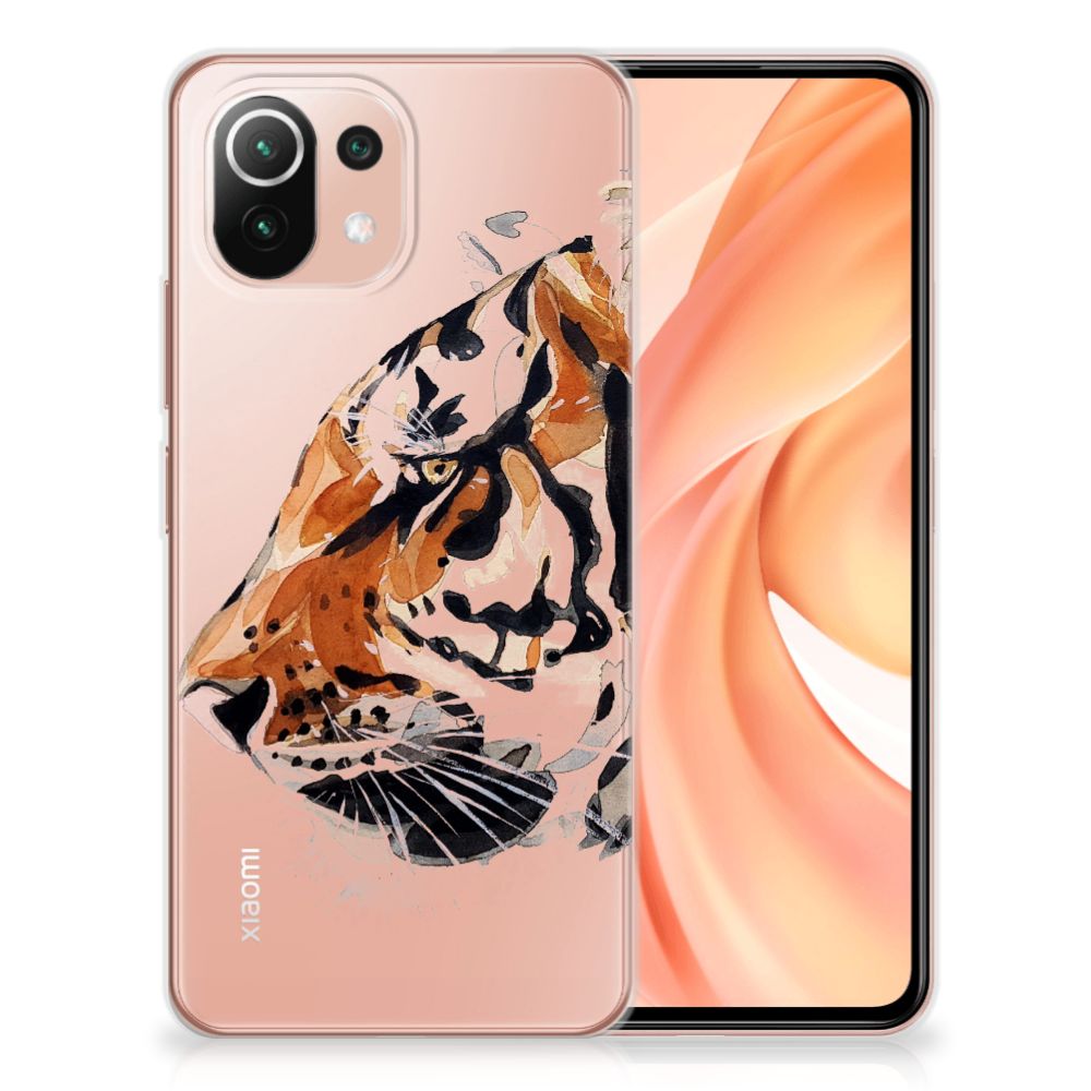 Hoesje maken Xiaomi Mi 11 Lite | 11 Lite 5G NE Watercolor Tiger