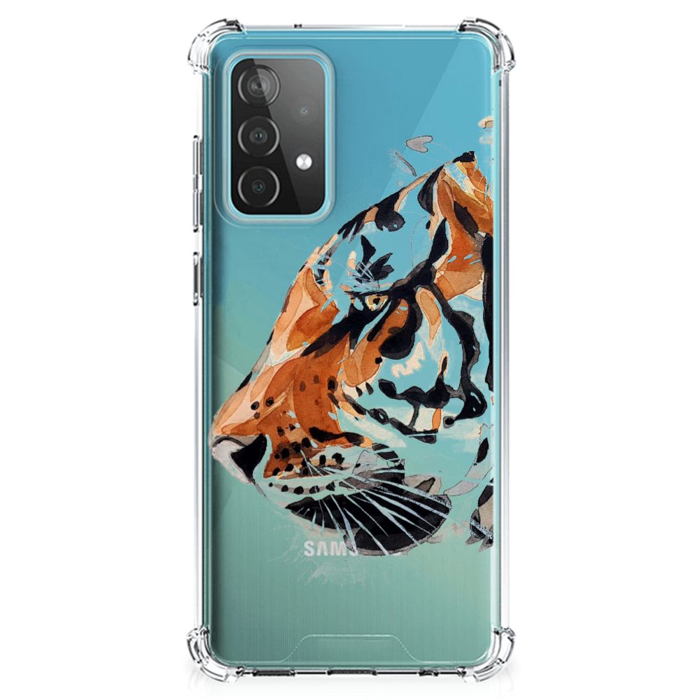 Back Cover Samsung Galaxy A52 4G/5G Watercolor Tiger
