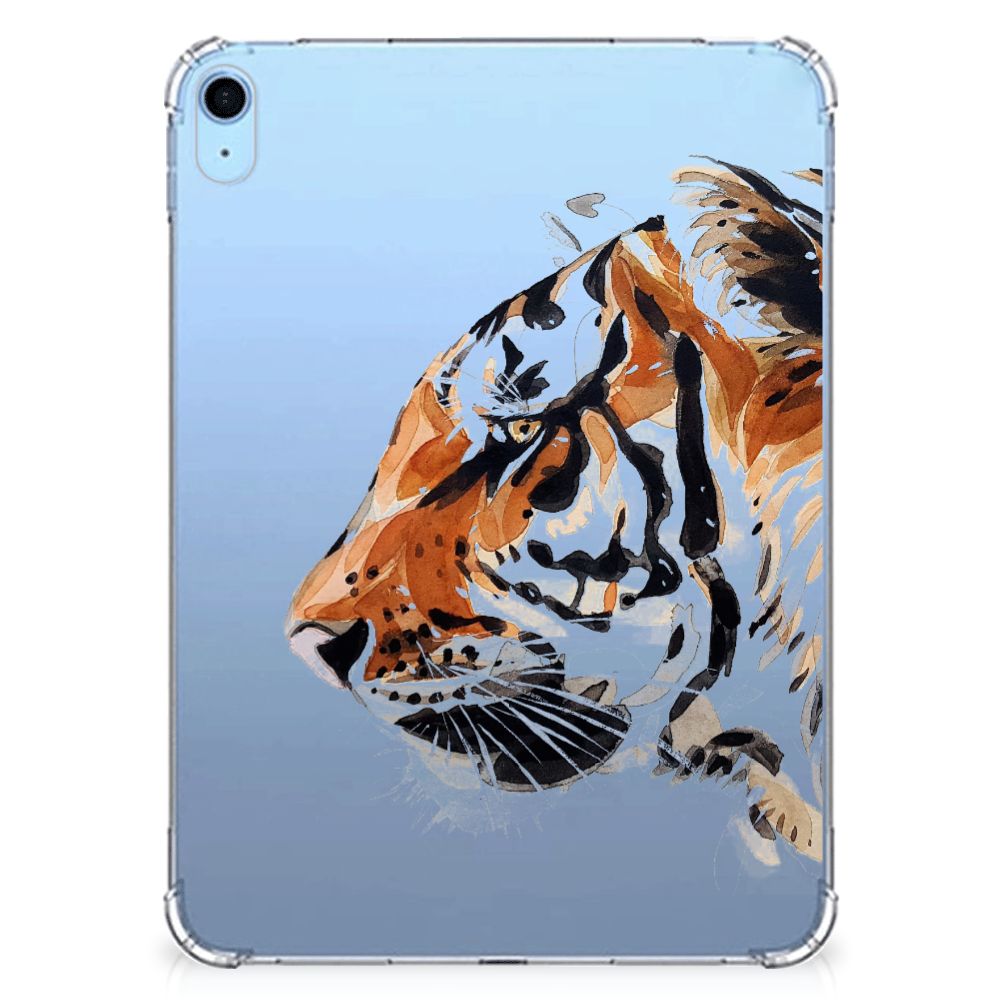 Tablethoes iPad (2022) 10.9 Watercolor Tiger