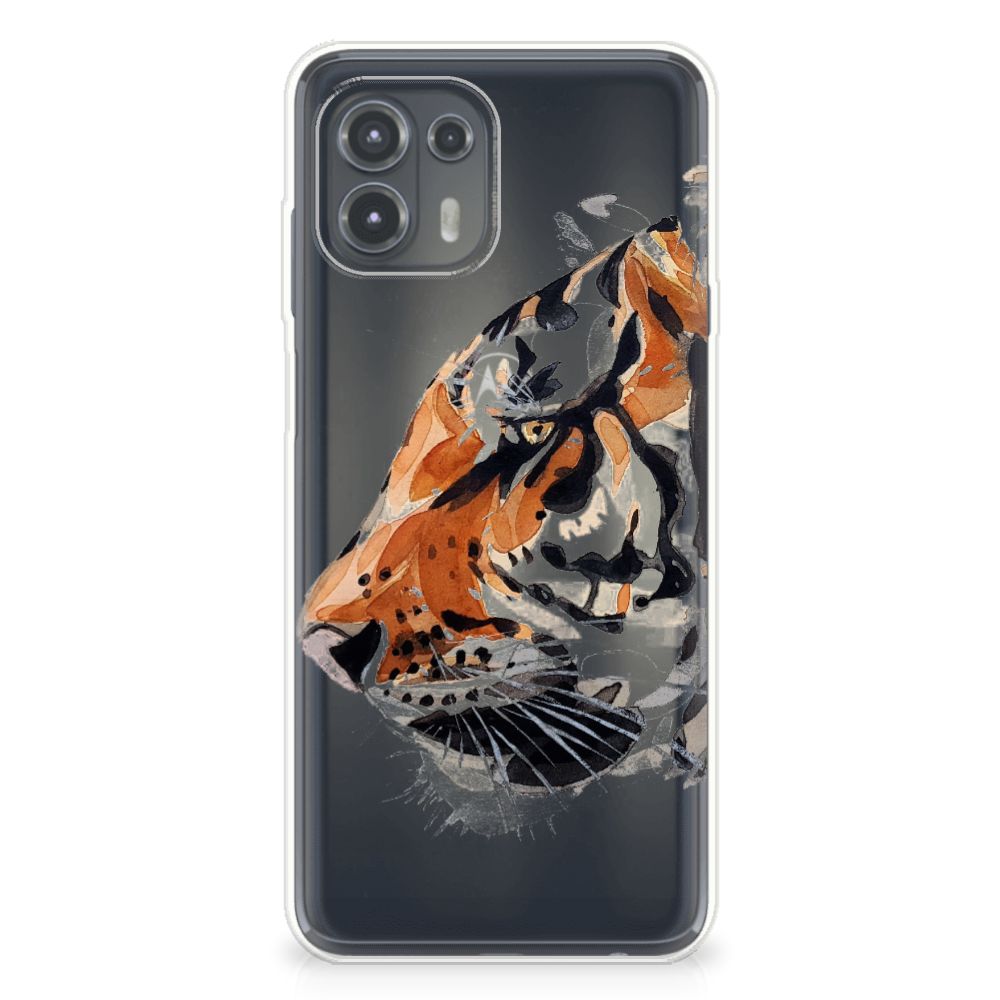 Hoesje maken Motorola Edge 20 Lite Watercolor Tiger