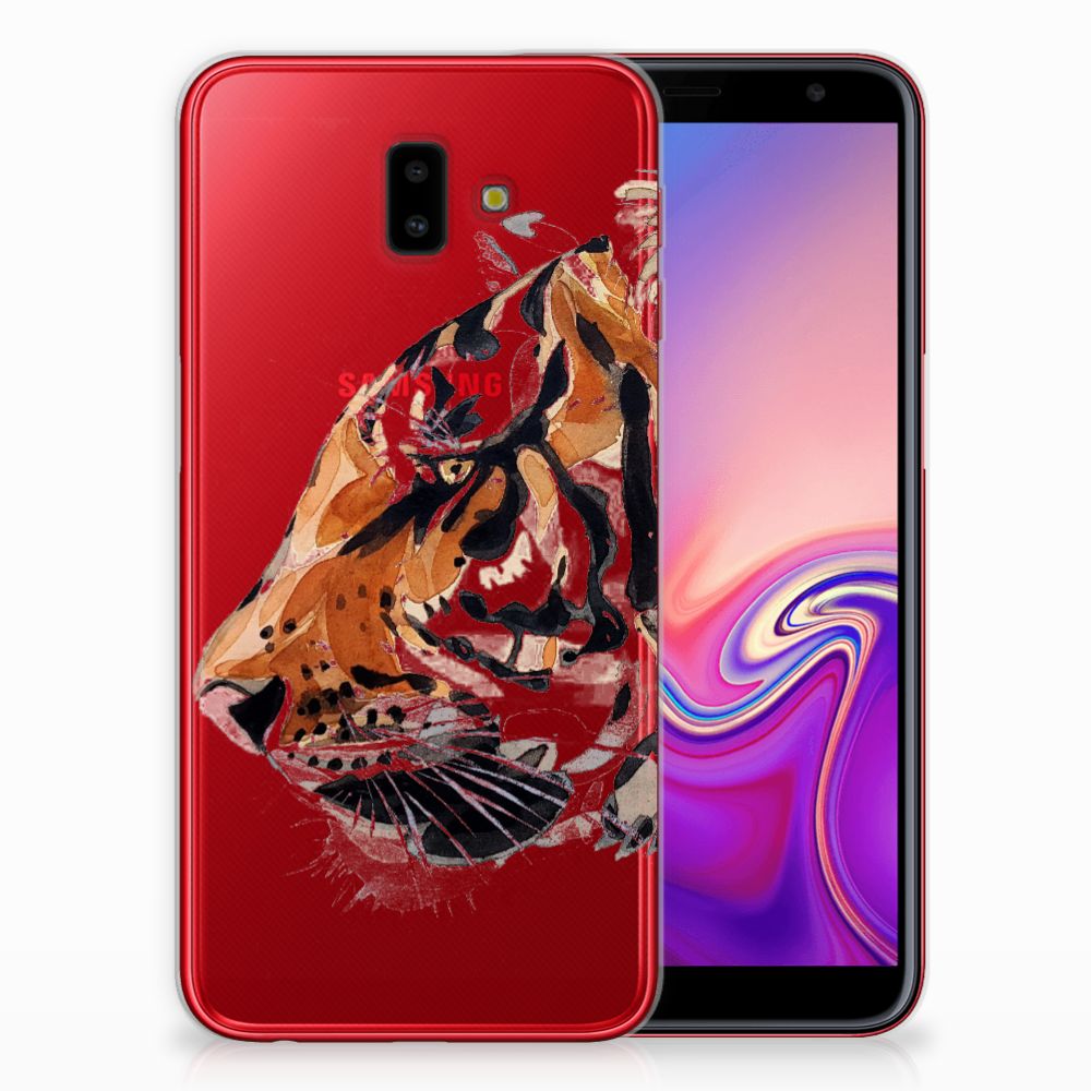 Hoesje maken Samsung Galaxy J6 Plus (2018) Watercolor Tiger