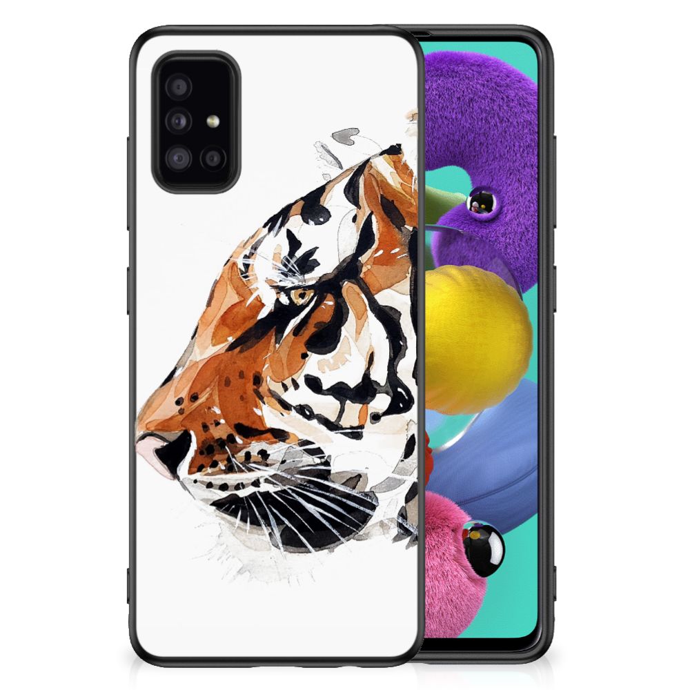 Case Samsung Galaxy A51 Watercolor Tiger