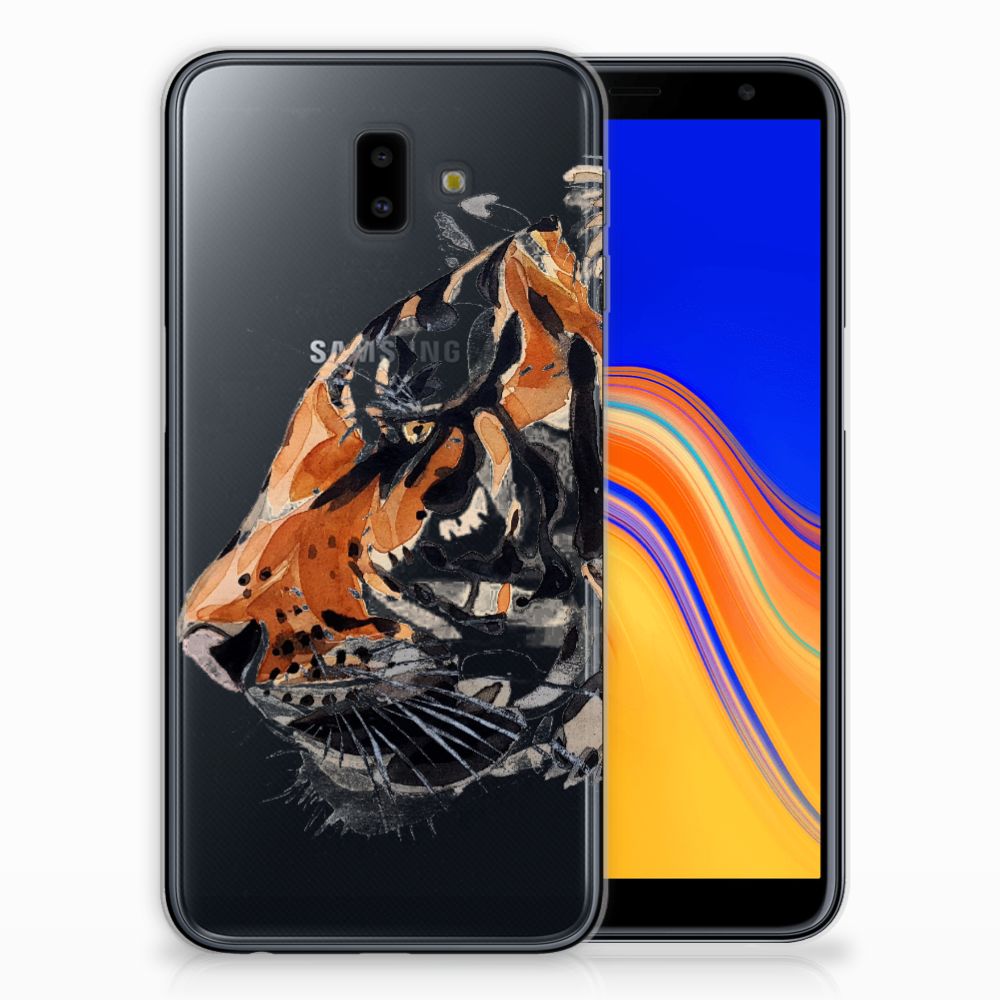 Hoesje maken Samsung Galaxy J6 Plus (2018) Watercolor Tiger