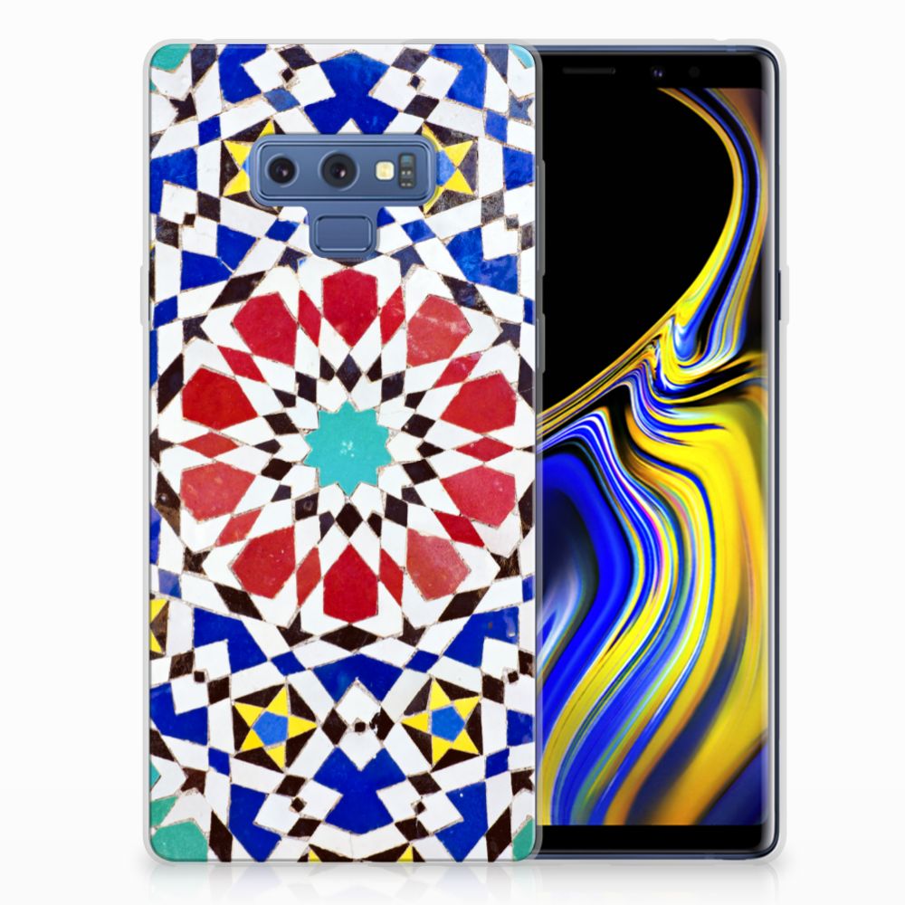 Samsung Galaxy Note 9 TPU Siliconen Hoesje Mozaïek 