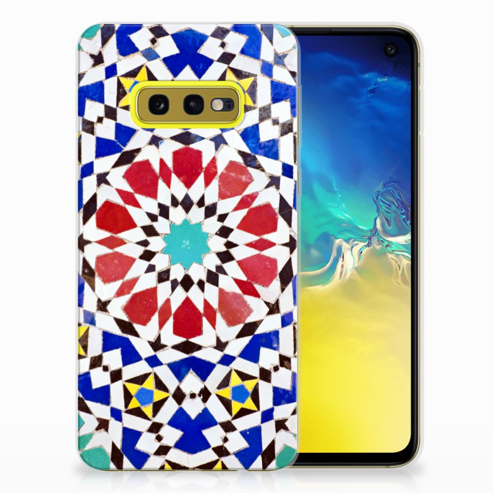 Samsung Galaxy S10e TPU Hoesje Design MozaÃ¯ek