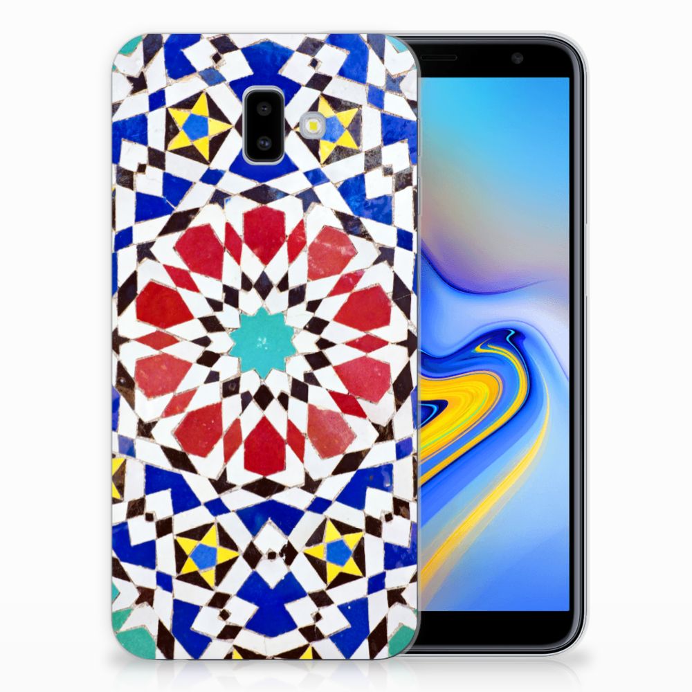 Samsung Galaxy J6 Plus (2018) TPU Siliconen Hoesje Mozaïek 