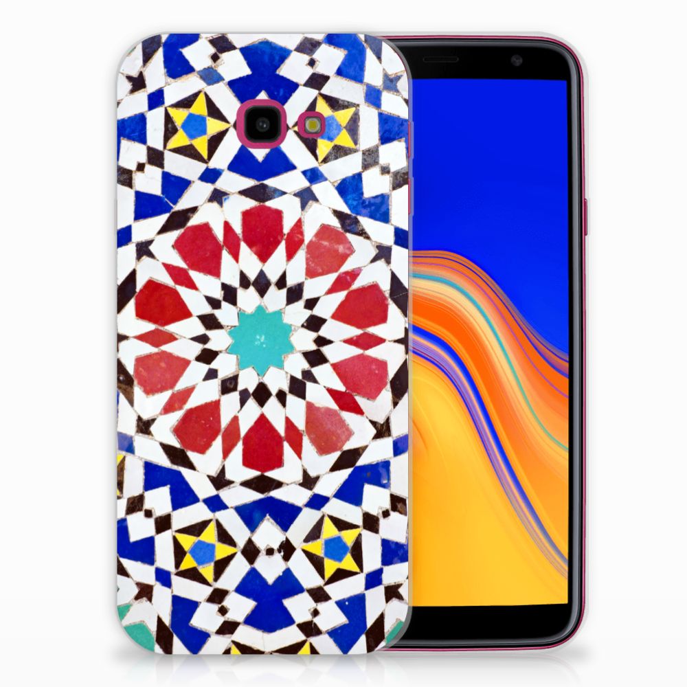 Samsung Galaxy J4 Plus (2018) TPU Hoesje Design MozaÃ¯ek