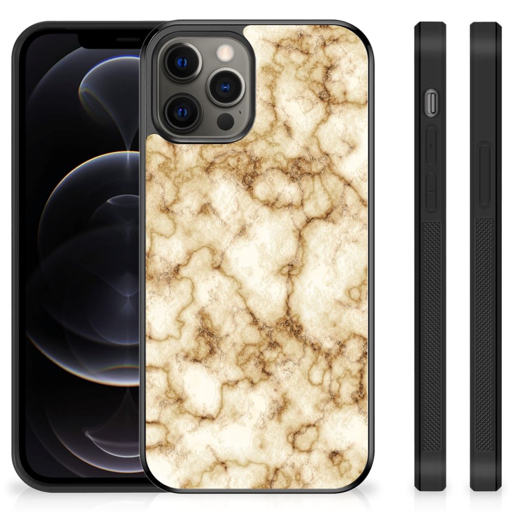 iPhone 12 Pro Max Gripcase Marmer Goud