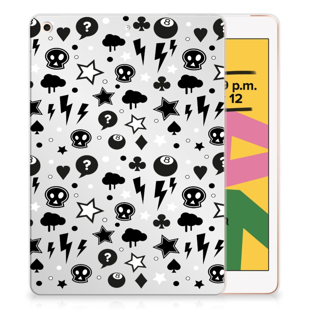 Tablet BackCover Apple iPad 10.2 (2019) Silver Punk