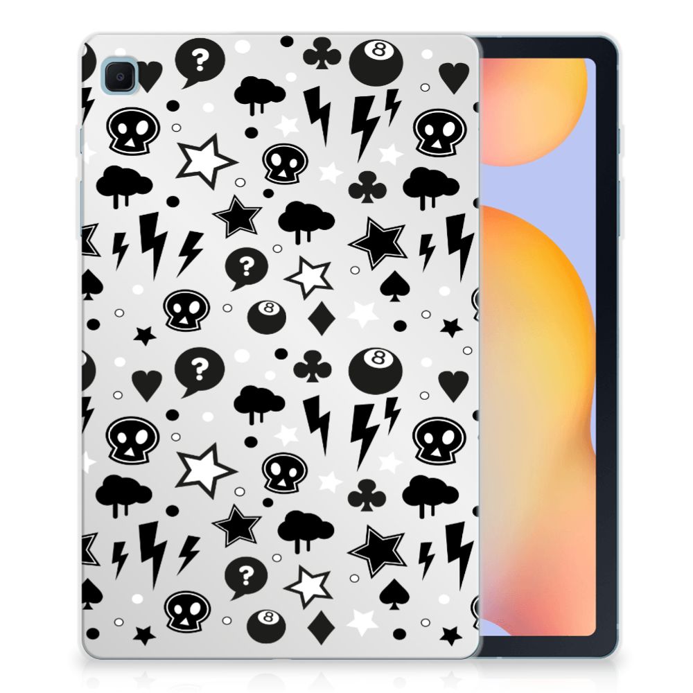 Tablet BackCover Samsung Galaxy Tab S6 Lite | S6 Lite (2022) Silver Punk