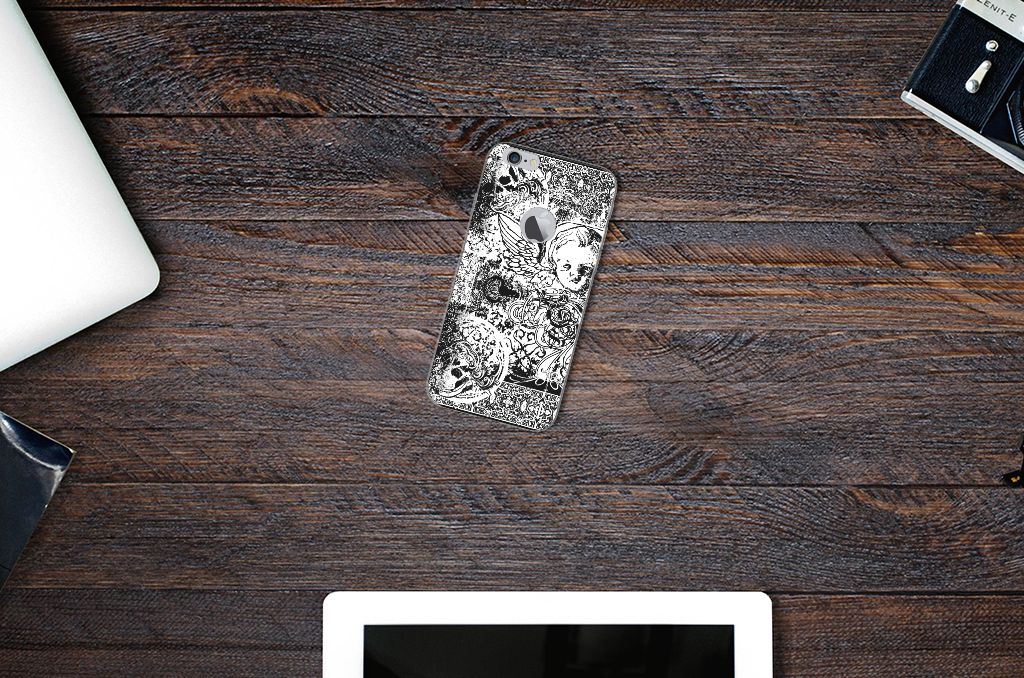 Silicone Back Case Apple iPhone 6 Plus | 6s Plus Skulls Angel