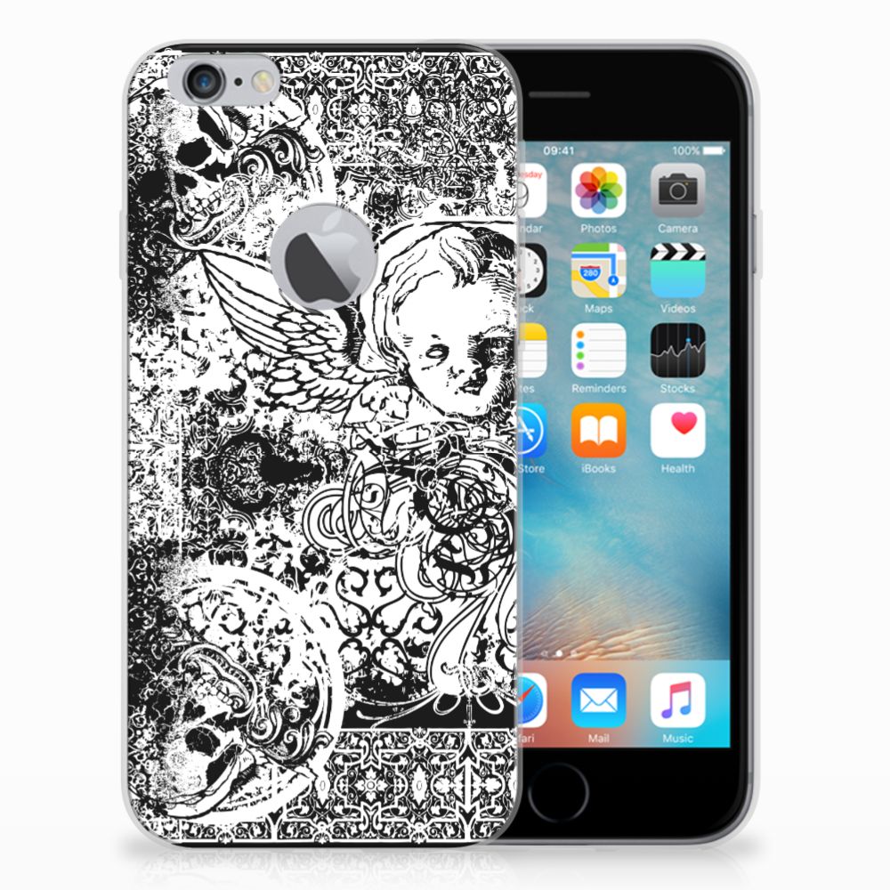 Silicone Back Case Apple iPhone 6 Plus | 6s Plus Skulls Angel
