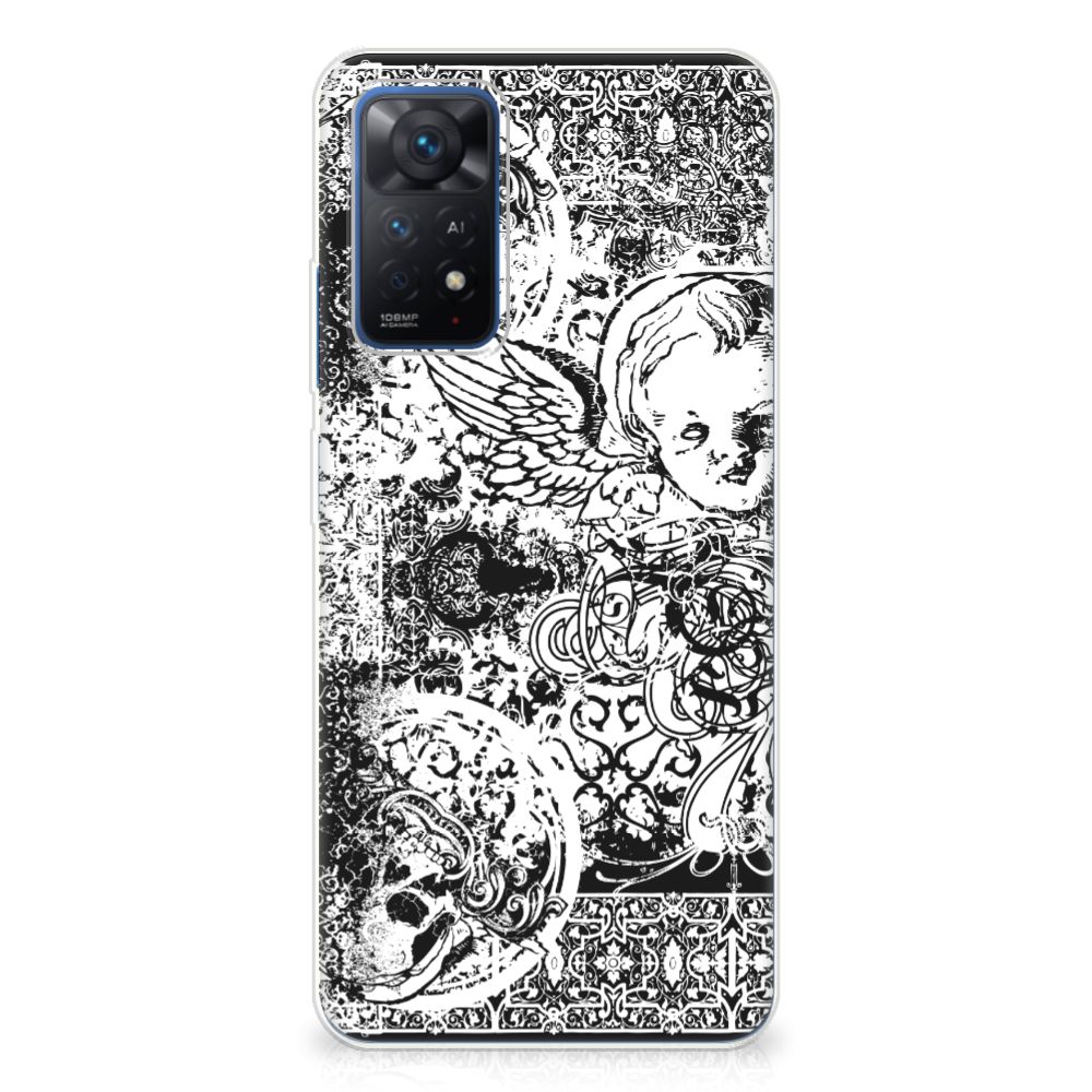 Silicone Back Case Xiaomi Redmi Note 11 Pro 5G Skulls Angel