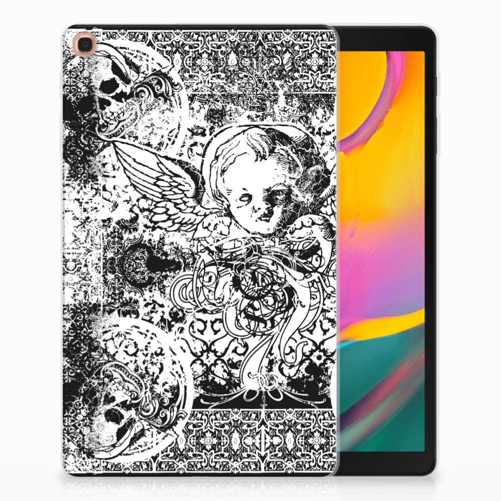 Samsung Galaxy Tab A 10.1 (2019) Tablethoesje Design Skulls Angel