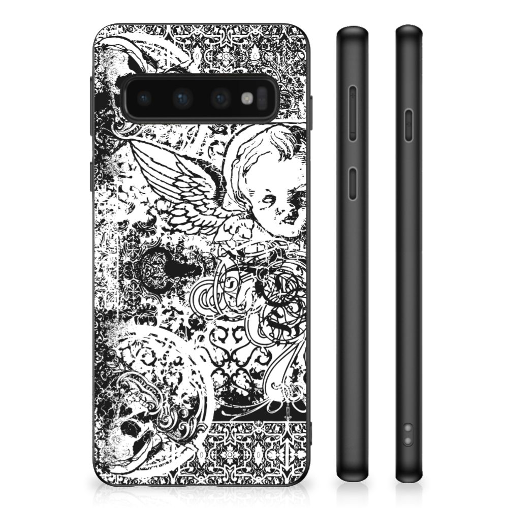 Mobiel Case Samsung Galaxy S10 Skulls Angel