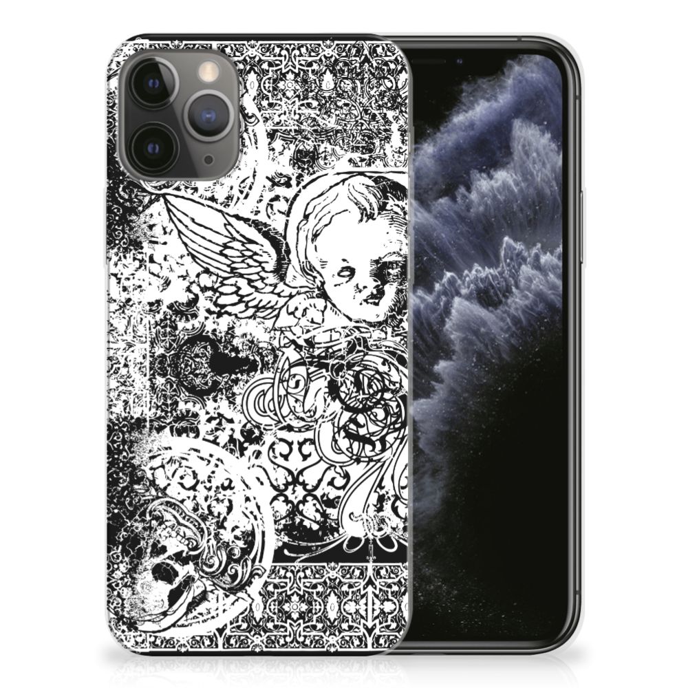 Silicone Back Case Apple iPhone 11 Pro Skulls Angel
