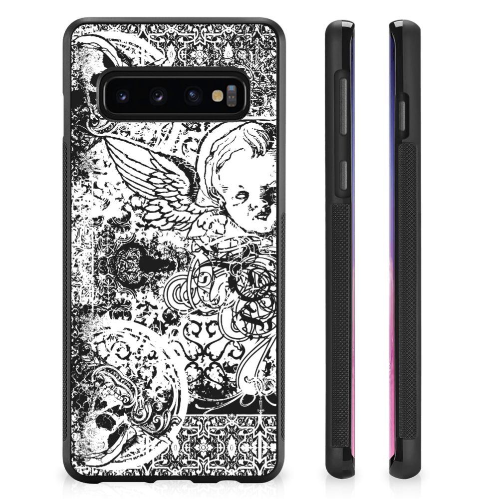 Mobiel Case Samsung Galaxy S10+ Skulls Angel
