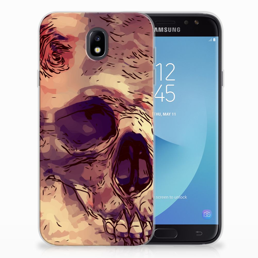 Silicone Back Case Samsung Galaxy J7 2017 | J7 Pro Skullhead
