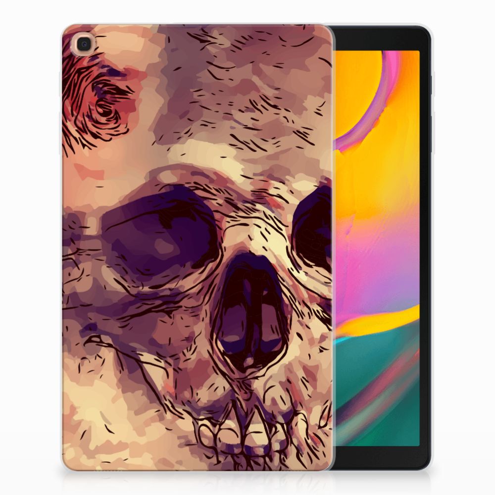 Samsung Galaxy Tab A 10.1 (2019) Uniek Tablethoesje Skullhead