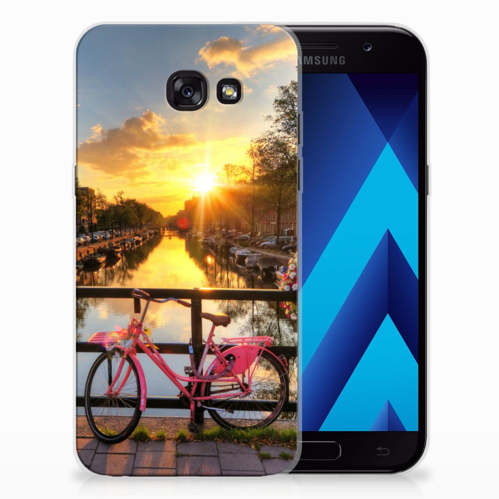 Samsung Galaxy A5 2017 Siliconen Back Cover Amsterdamse Grachten