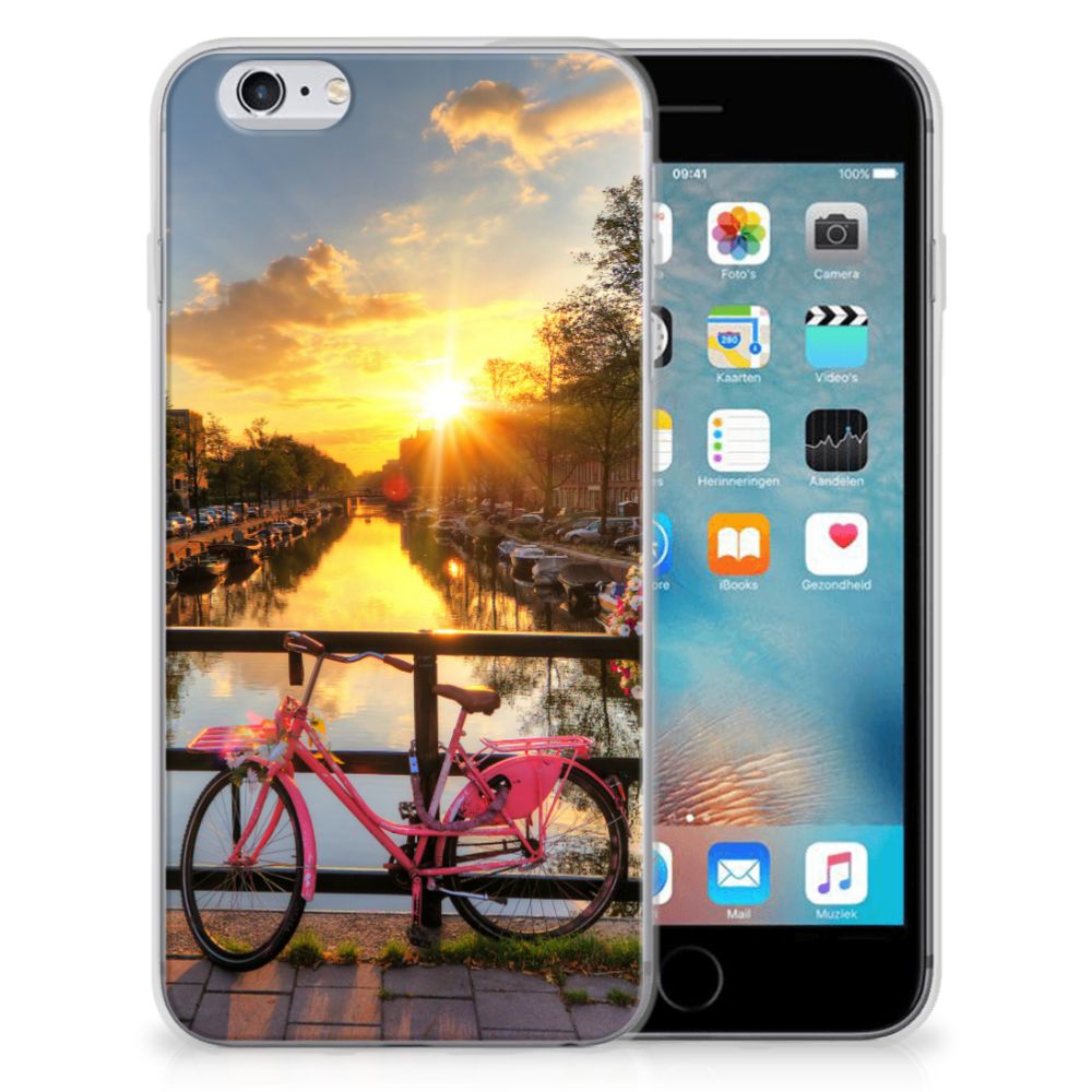 Apple iPhone 6 | 6s Siliconen Back Cover Amsterdamse Grachten