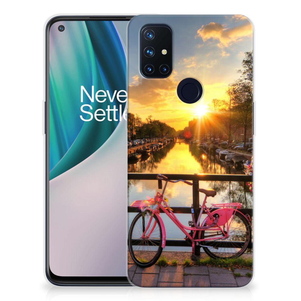 OnePlus Nord N10 5G Siliconen Back Cover Amsterdamse Grachten