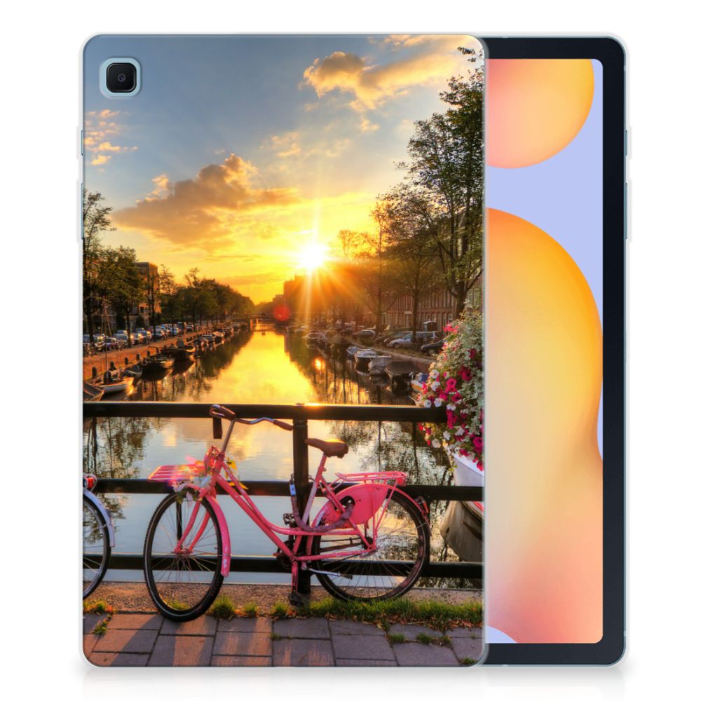 Samsung Galaxy Tab S6 Lite | S6 Lite (2022) Hip Hoesje Amsterdamse Grachten