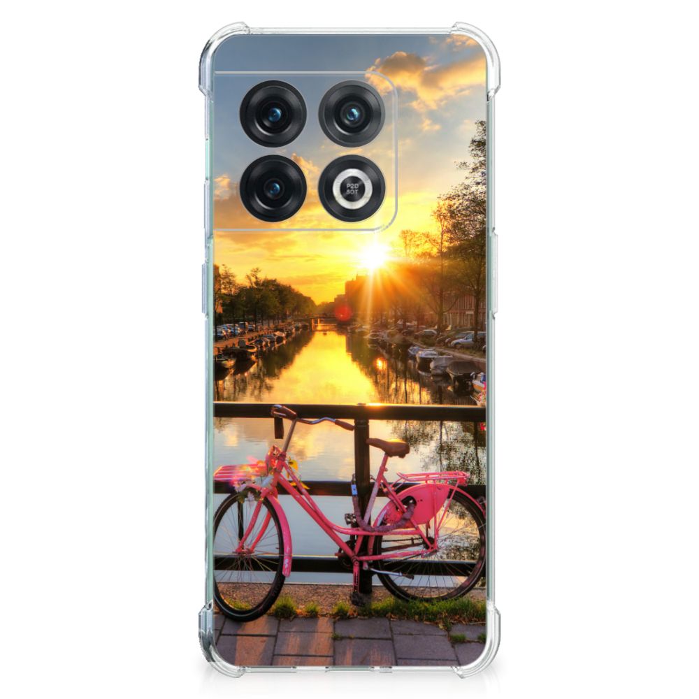 OnePlus 10 Pro Telefoonhoesje met valbescherming Amsterdamse Grachten