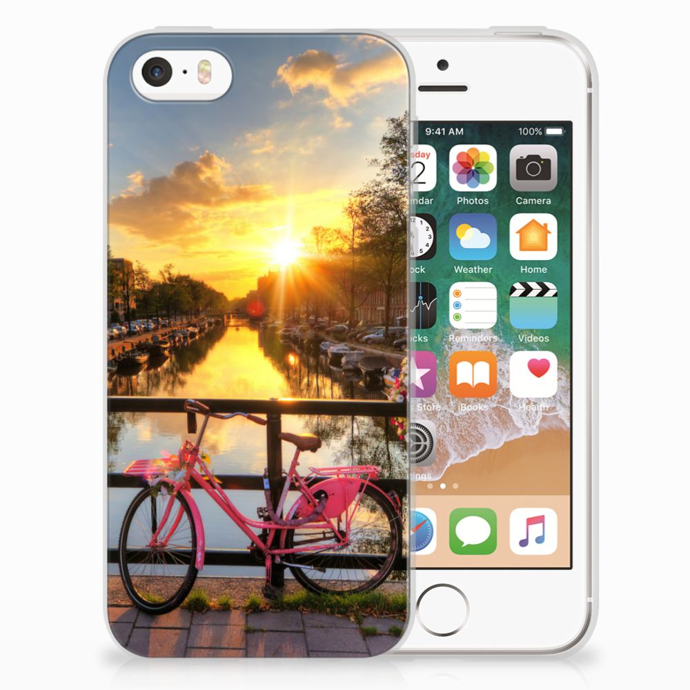 Apple iPhone SE | 5S Siliconen Back Cover Amsterdamse Grachten