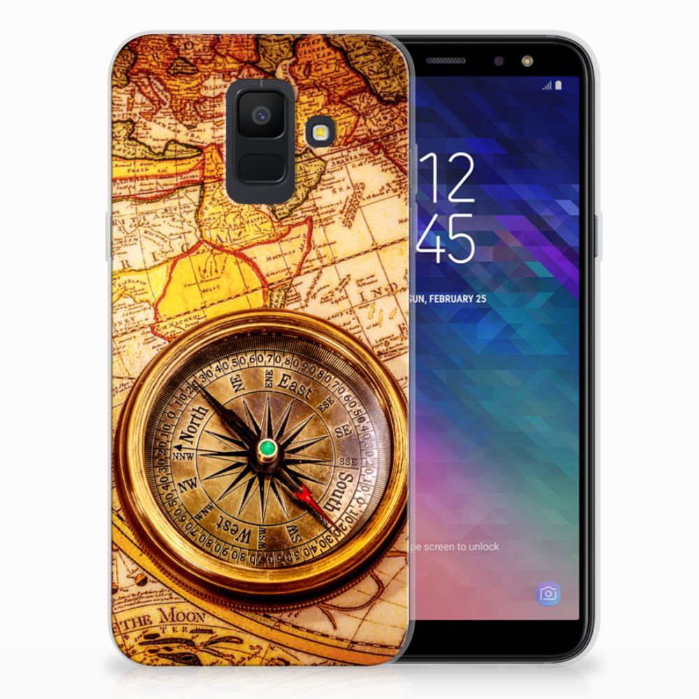 Samsung Galaxy A6 (2018) Siliconen Back Cover Kompas