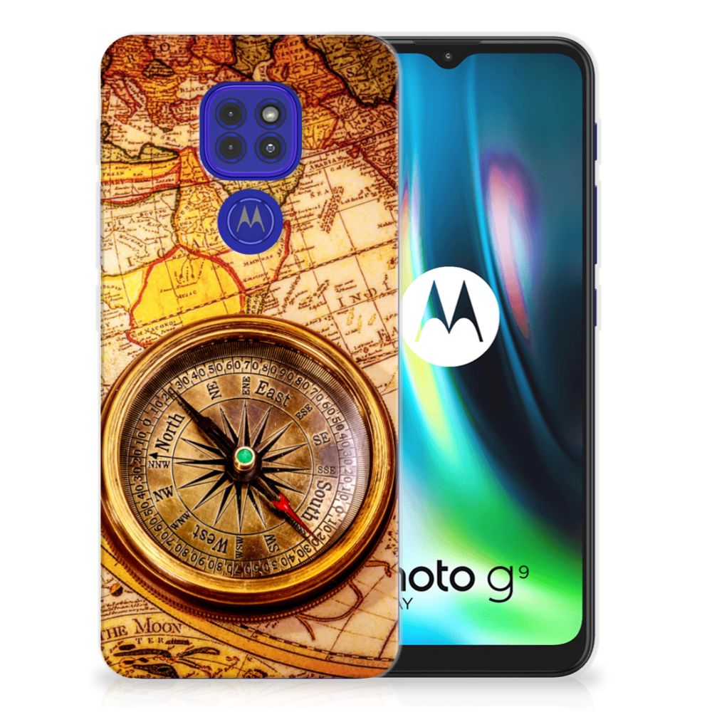 Motorola Moto G9 Play | E7 Plus Siliconen Back Cover Kompas